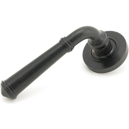REGENCY LEVER HANDLE+ROSE SPRUNG PLAIN 53x131x67 EBX - 45639 by MARCHES (ANVIL) ARCHITECTURAL HARDWARE