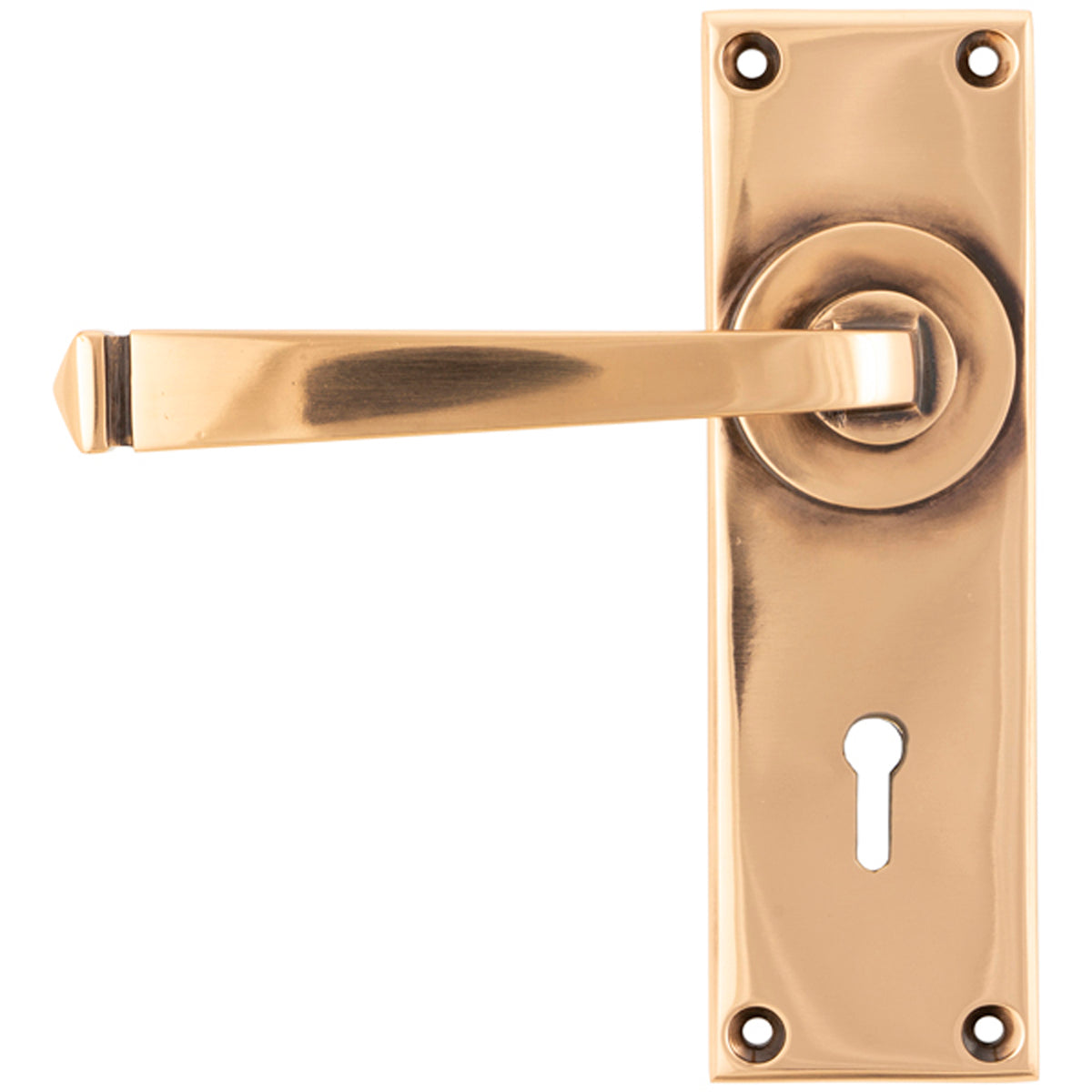 AVON LEVER HANDLE LOCK 118x152x64 PBZ