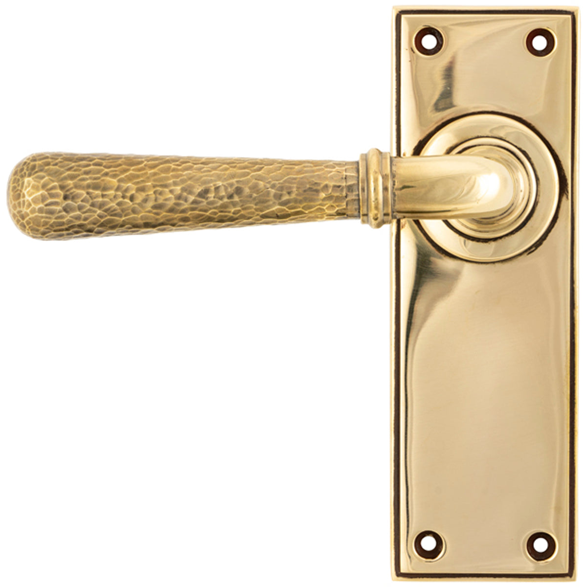 HAMMERED NEWBURY LEVER HANDLE LATCH 124x152x70 AGBR