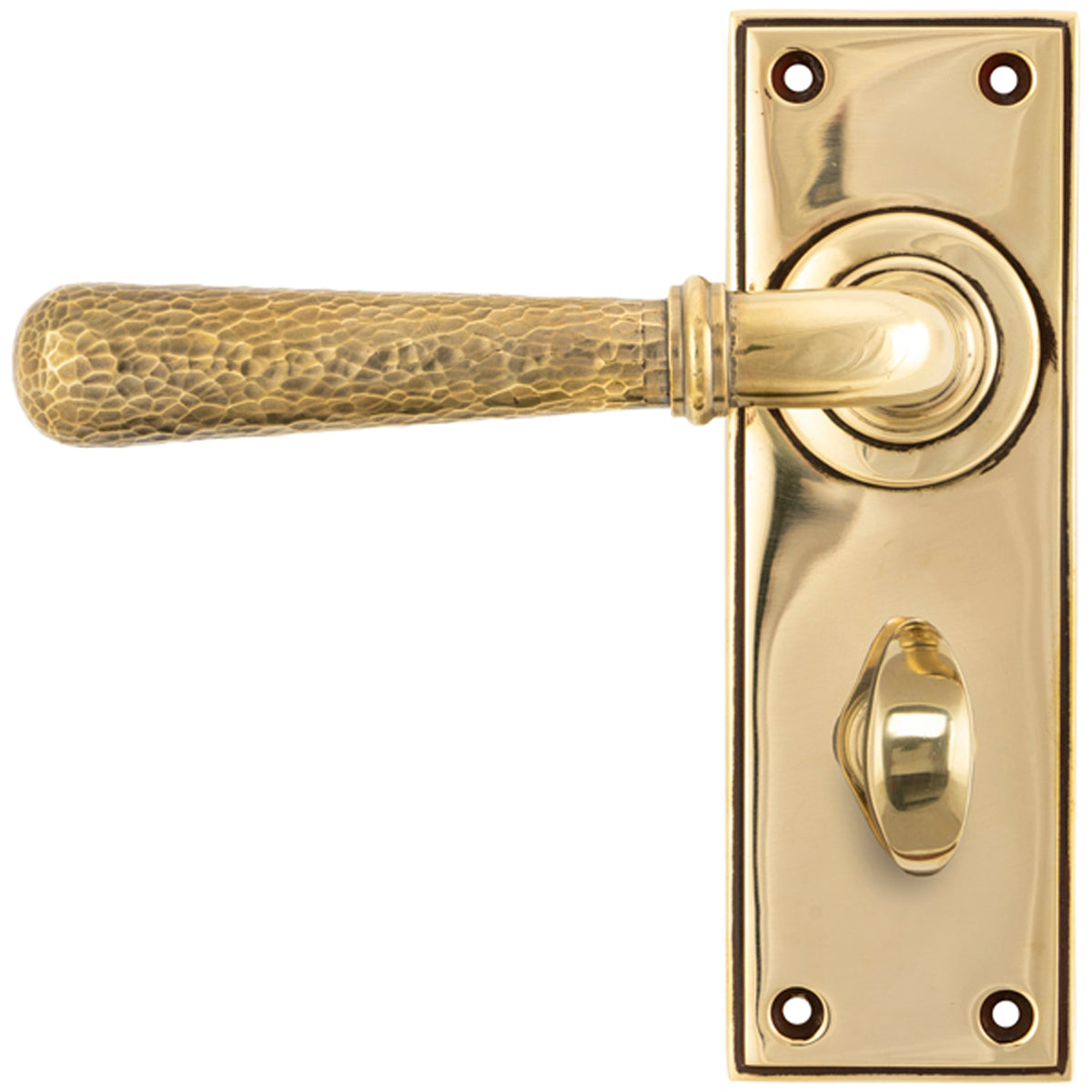 HAMMERED NEWBURY LEVER HANDLE BATH 124x152x70 AGBR