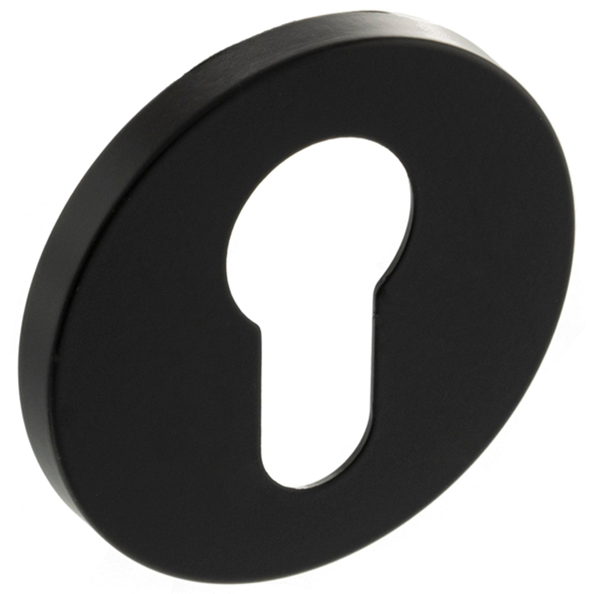 MILLHOUSE ESCUTCHEON EURO SLIMLINE D51x5 MBK