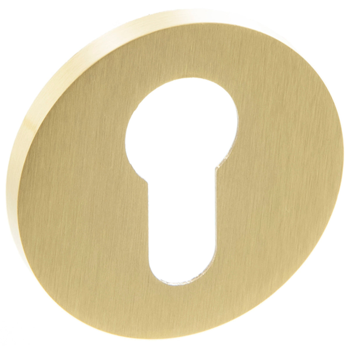 MILLHOUSE ESCUTCHEON EURO SLIMLINE D51x5 SBR