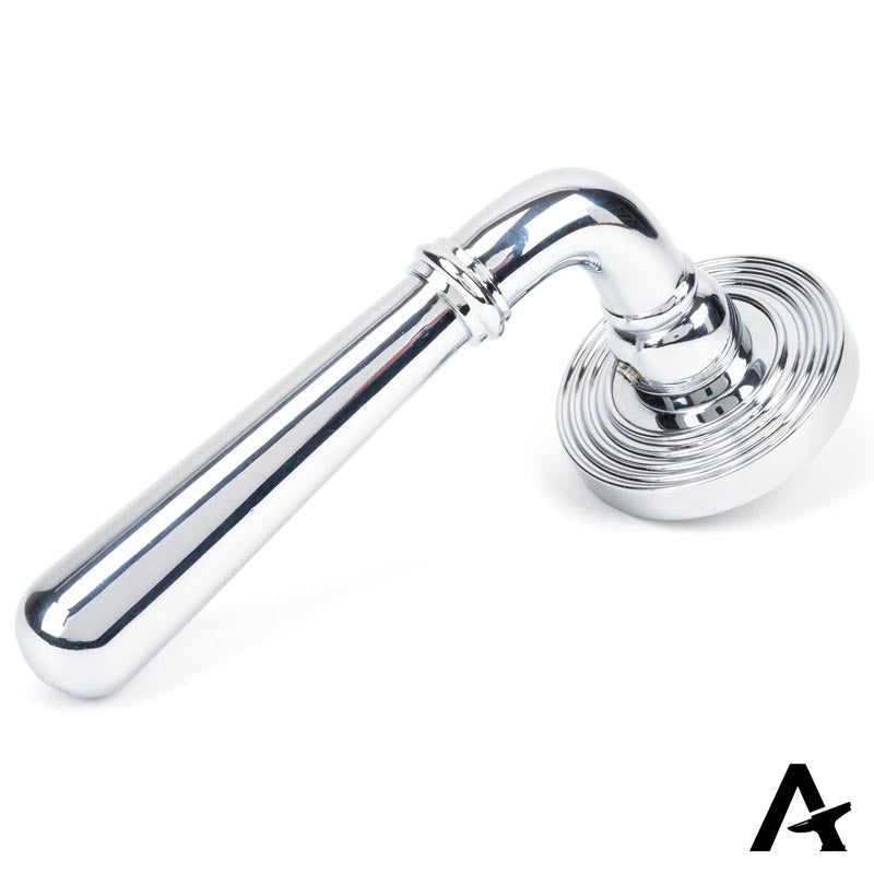 NEWBURY LEVER HANDLE+ROSE UNSPRUNG BEEHIVE 126x53x64 PCP - 50023 by MARCHES (ANVIL) ARCHITECTURAL HARDWARE