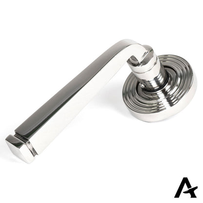 AVON LEVER HANDLE+ROSE UNSPRUNG BEEHIVE 53x118x63 PMA - 50079 by MARCHES (ANVIL) ARCHITECTURAL HARDWARE