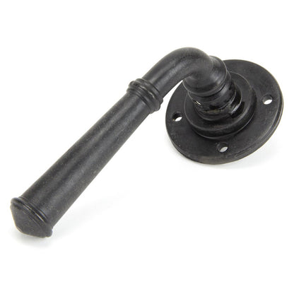 REGENCY LEVER HANDLE+ROSE SPRUNG 120x60x64 EBX - 92050 by MARCHES (ANVIL) ARCHITECTURAL HARDWARE