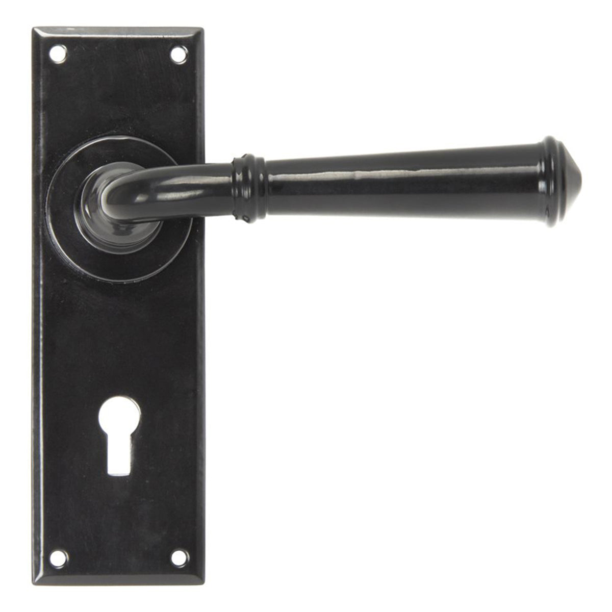 REGENCY LEVER HANDLE LOCK 125x152x64 BLK