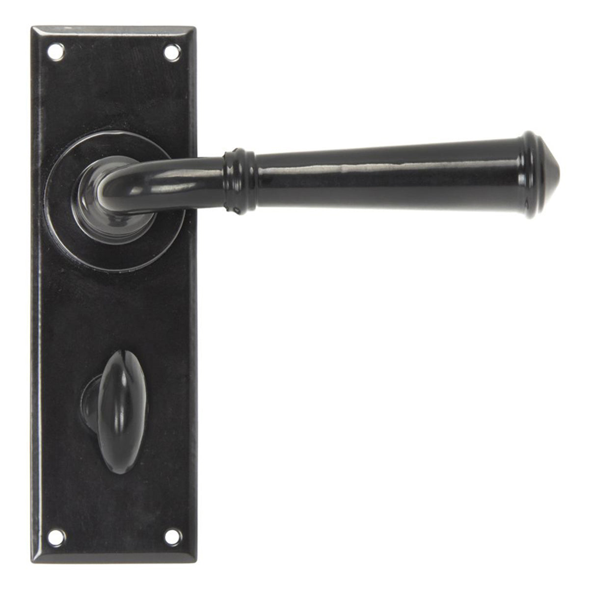 REGENCY LEVER HANDLE BATH 125x152x64 BLK