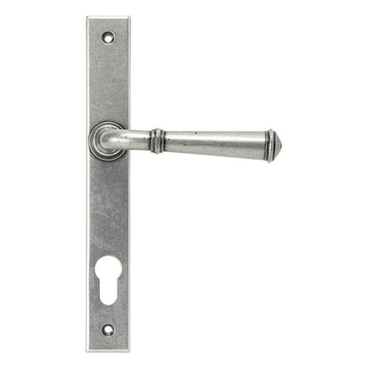 REGENCY SLIM LEVER ESPAGNOLETTE LOCK 125x242x70 PEW - 92062 by MARCHES (ANVIL) ARCHITECTURAL HARDWARE