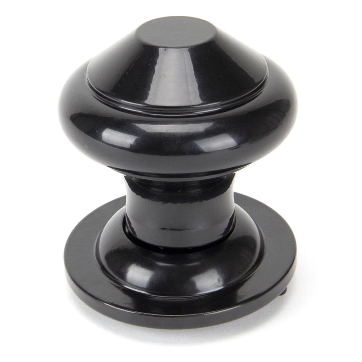 REGENCY CENTRE DOOR KNOB 75x80x75 BLK