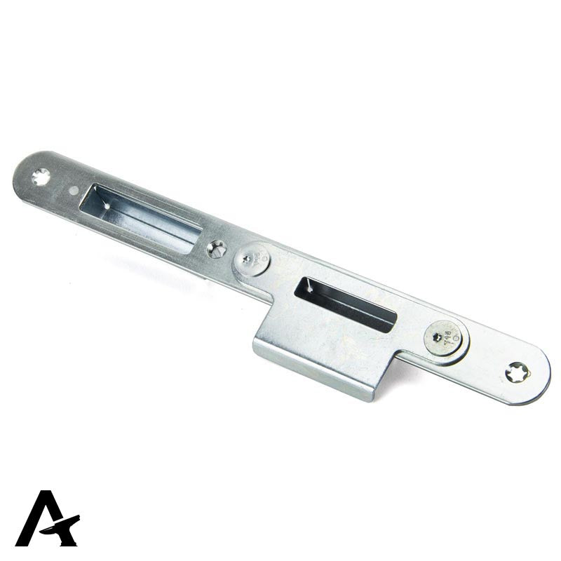 WINKHAUS CENTRE LATCH KEEP 56DR LH 235x24 BZP - 92165 by MARCHES (ANVIL) ARCHITECTURAL HARDWARE