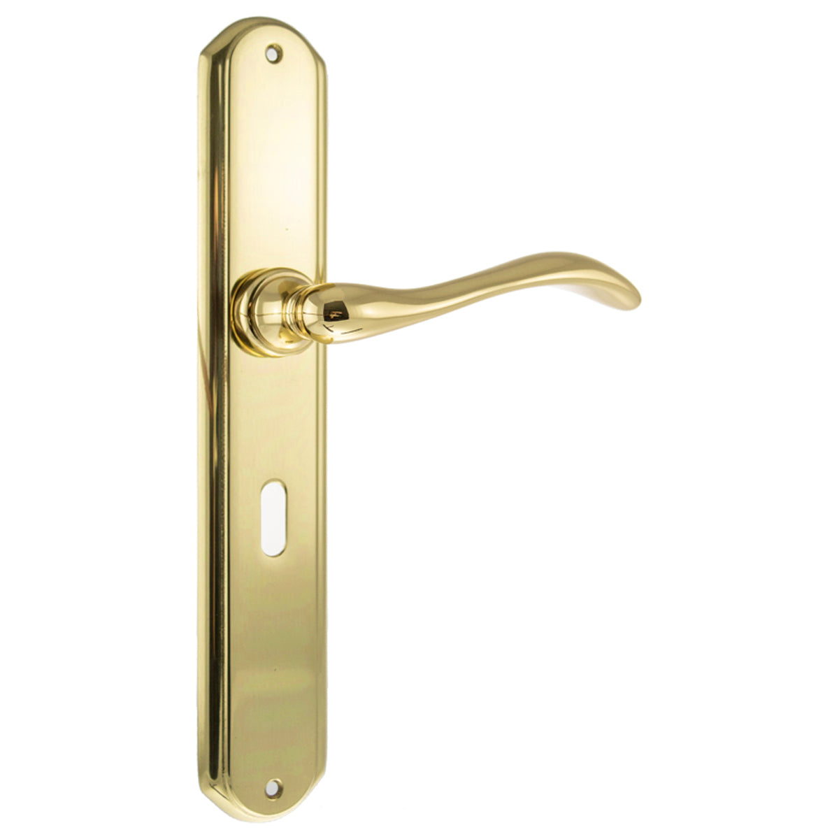 FORME VALENCE LEVER HANDLE KEY 250x45x118 BRS/PBR