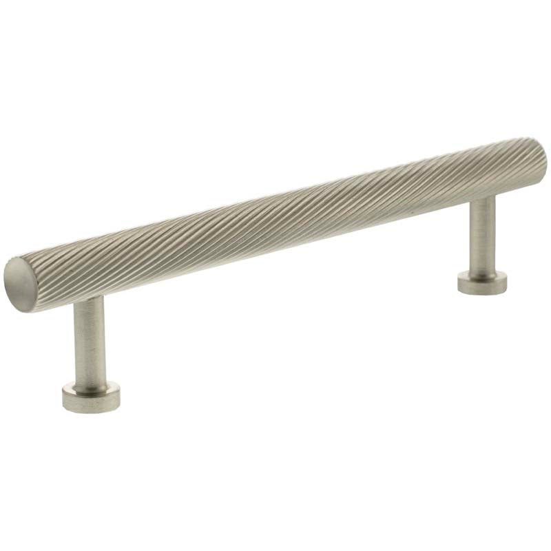 MILLHOUSE PADDINGTON SPIRAL CABINET T-BAR PULL 128HC BRS/SNP
