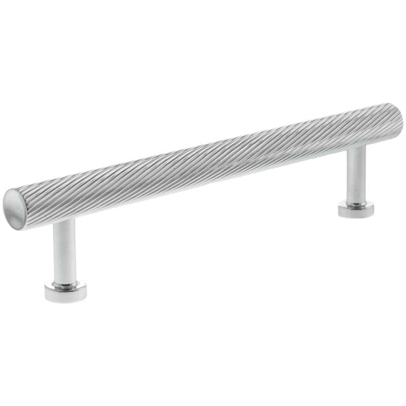 MILLHOUSE PADDINGTON SPIRAL CABINET T-BAR PULL 128HC BRS/PCP