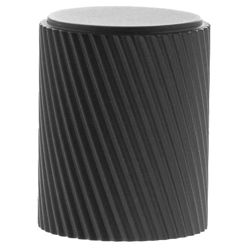 MILLHOUSE PADDINGTON SPIRAL CABINET KNOB CYLINDER D20x25 BRS/MBK