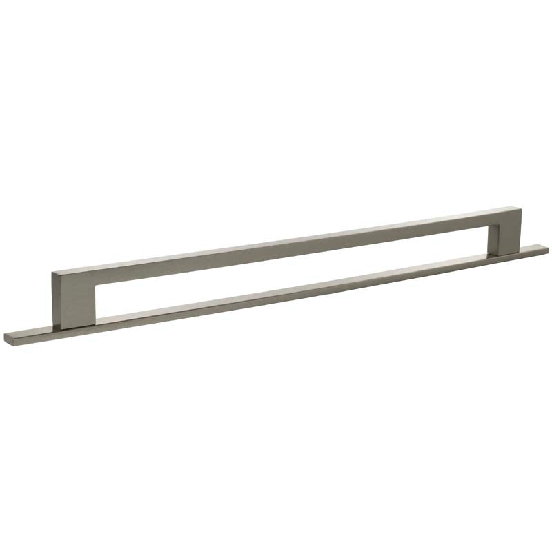 MILLHOUSE EMPIRE SLIM CABINET PULL HANDLE+BACKPLATE 320HC BRS/SNP by CHASE ATLANTIC