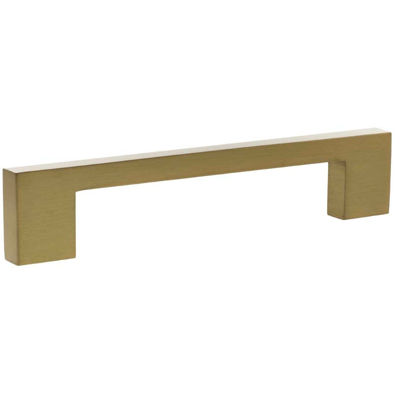 MILLHOUSE EMPIRE SLIM CABINET HANDLE 128HC BRS/SBR by CHASE ATLANTIC