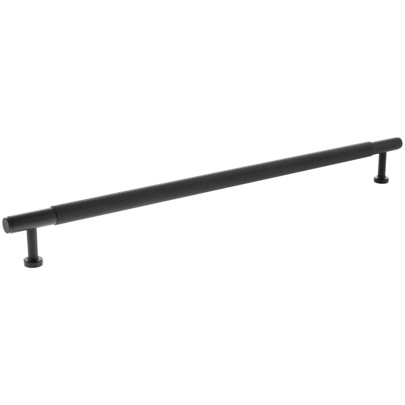 MILLHOUSE BATTERSEA LINEAR CABINET T-BAR PULL 320HC BRS/MBK