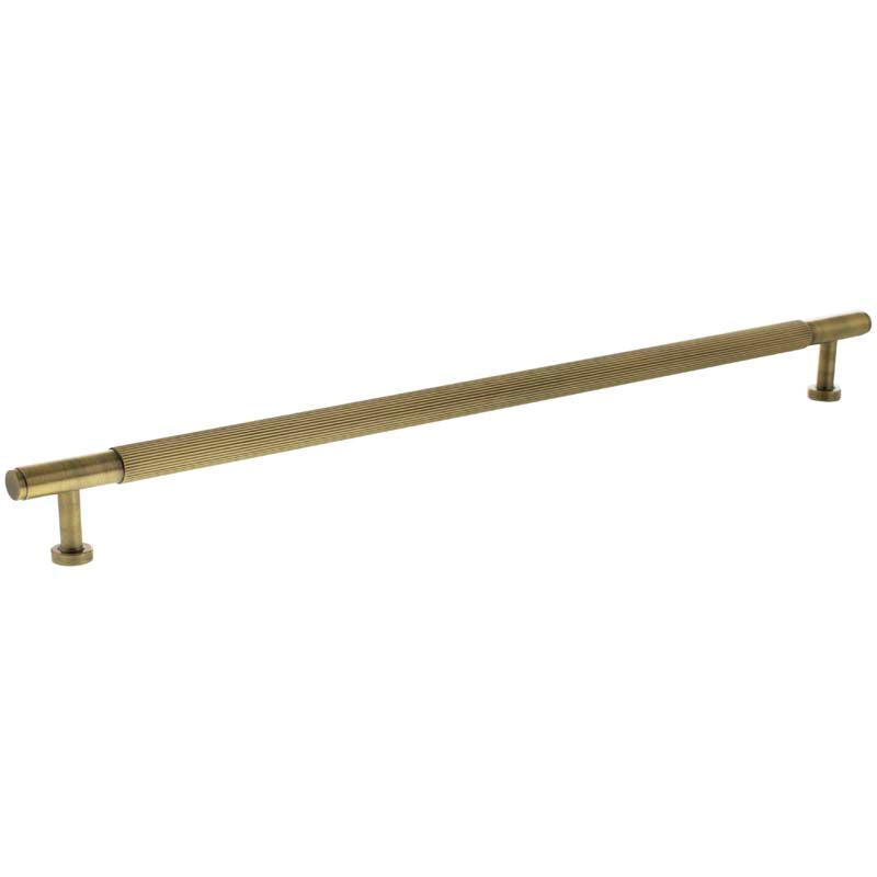 MILLHOUSE BATTERSEA LINEAR CABINET T-BAR PULL 320HC BRS/ABR