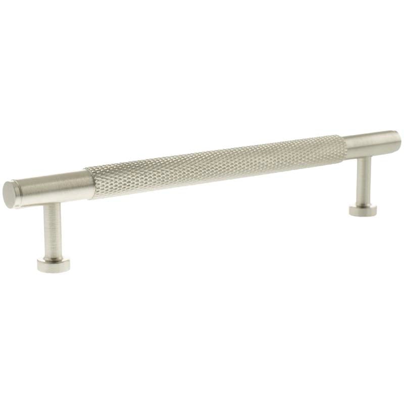 MILLHOUSE EIFFEL KNURLED CABINET T-BAR PULL 160HC BRS/SNP