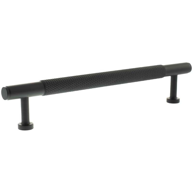 MILLHOUSE EIFFEL KNURLED CABINET T-BAR PULL 160HC BRS/MBK by CHASE ATLANTIC
