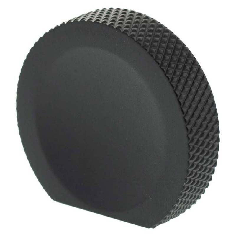 MILLHOUSE EIFFEL KNURLED CABINET FINGER PULL KNOB 38x34x9 BRS/MBK