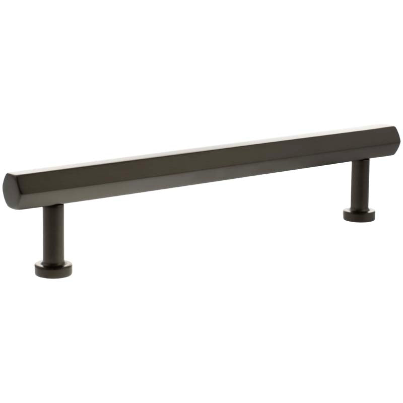 MILLHOUSE PENNINGTON HEXAGONAL CABINET T-BAR PULL 160HC BRS/DBZ