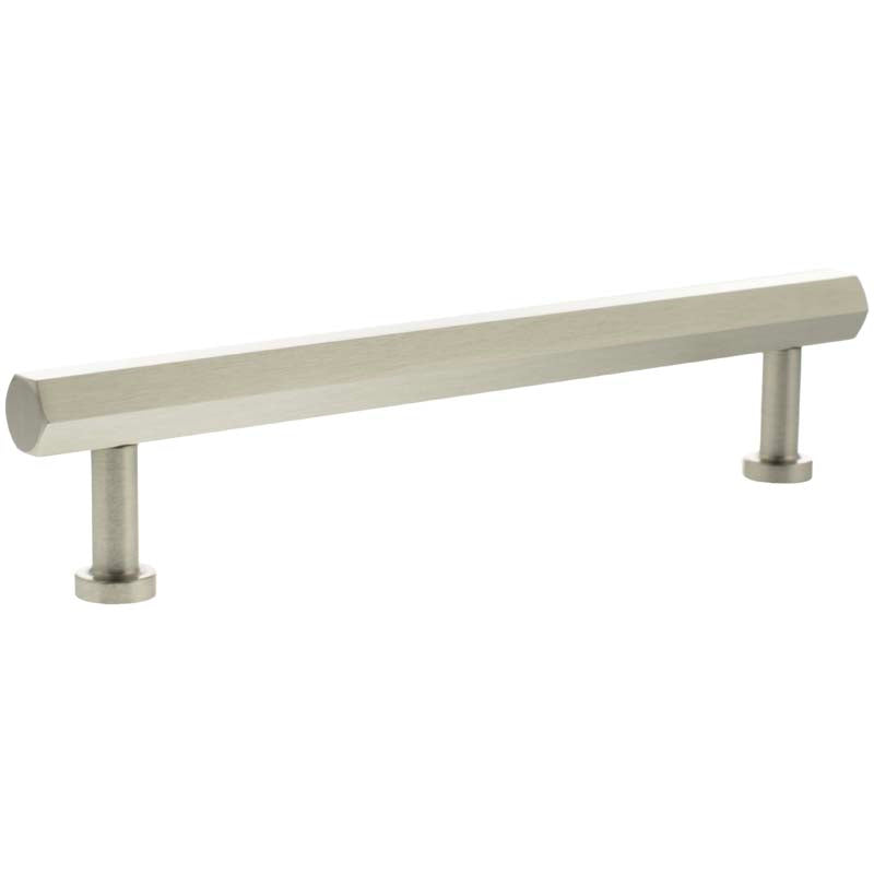 MILLHOUSE PENNINGTON HEXAGONAL CABINET T-BAR PULL 160HC BRS/SNP