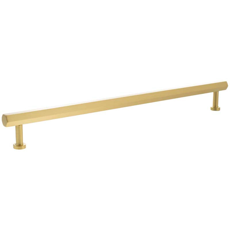 MILLHOUSE PENNINGTON HEXAGONAL CABINET T-BAR PULL 320HC BRS/SBR