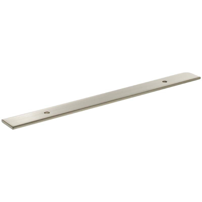MILLHOUSE CABINET HANDLE BACKPLATE LONG WIDE 128HC BRS/SNP