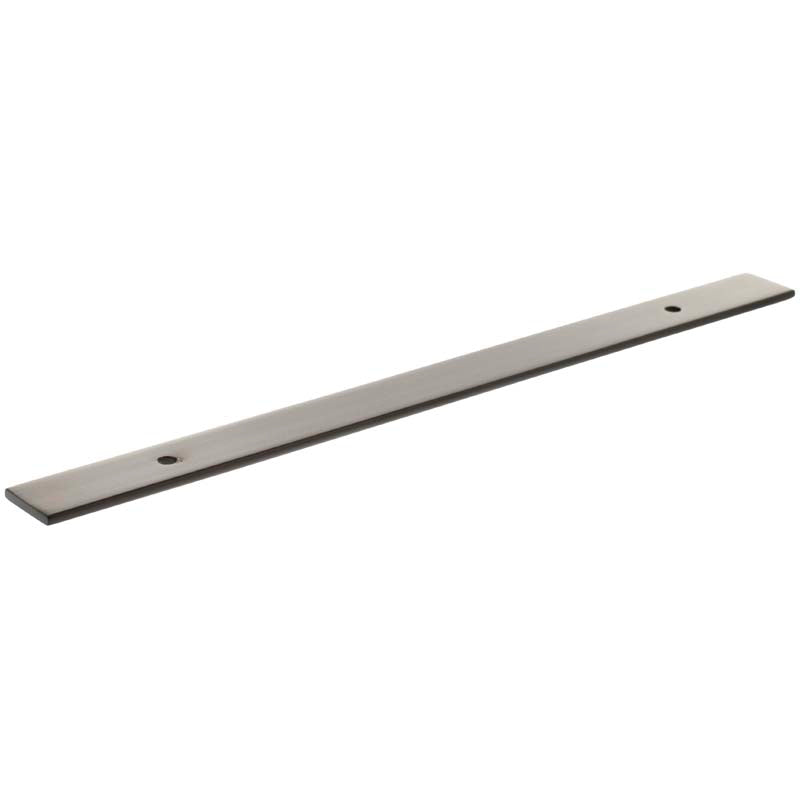 MILLHOUSE CABINET HANDLE BACKPLATE LONG WIDE 160HC BRS/DBZ by CHASE ATLANTIC
