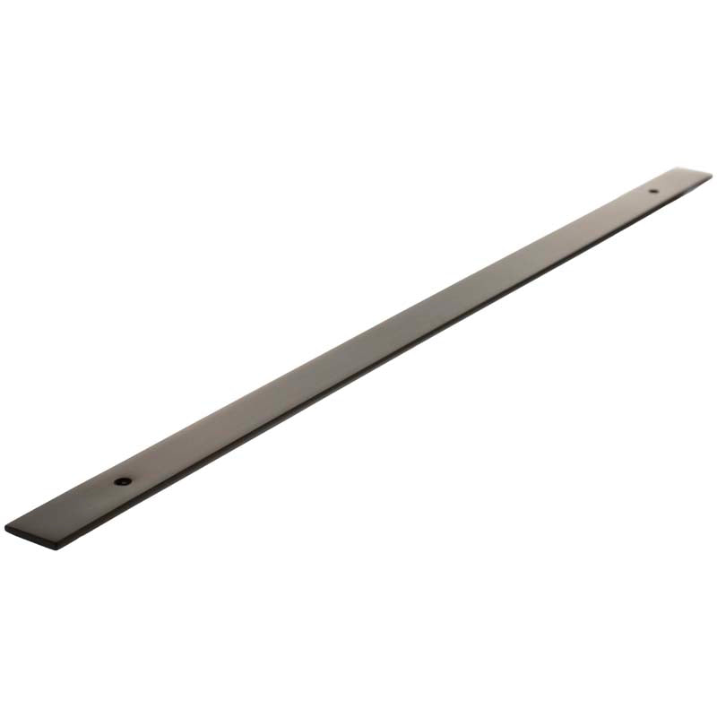 MILLHOUSE CABINET HANDLE BACKPLATE LONG WIDE 320HC BRS/DBZ by CHASE ATLANTIC