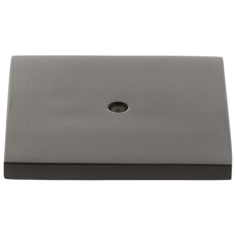 MILLHOUSE CABINET HANDLE BACKPLATE SQUARE 50x50x4 BRS/DBZ by CHASE ATLANTIC