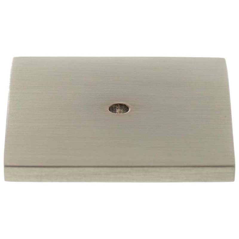 MILLHOUSE CABINET HANDLE BACKPLATE SQUARE 50x50x4 BRS/SNP by CHASE ATLANTIC