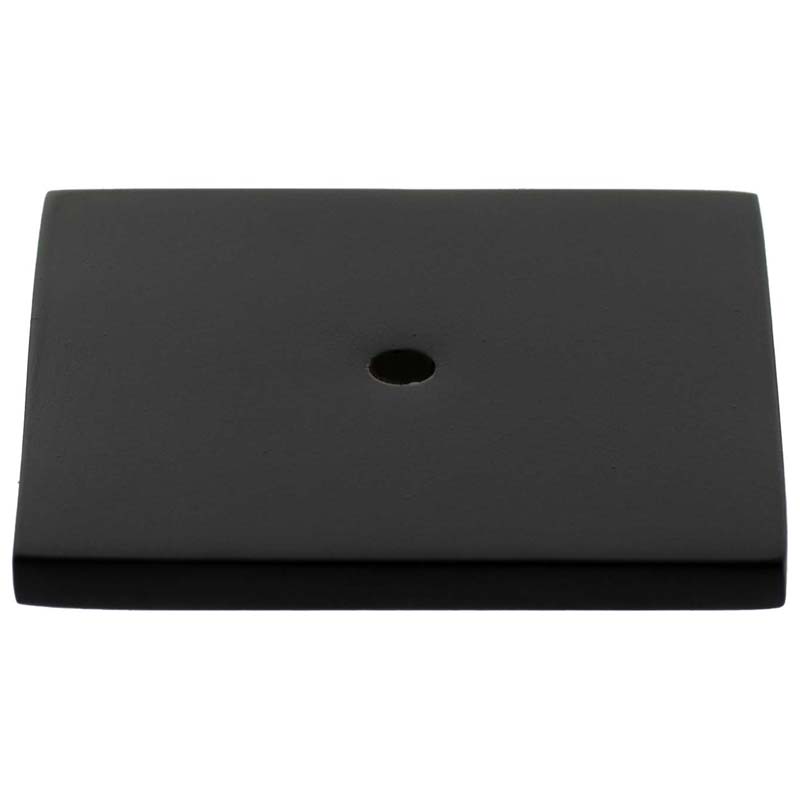 MILLHOUSE CABINET HANDLE BACKPLATE SQUARE 50x50x4 BRS/MBK by CHASE ATLANTIC