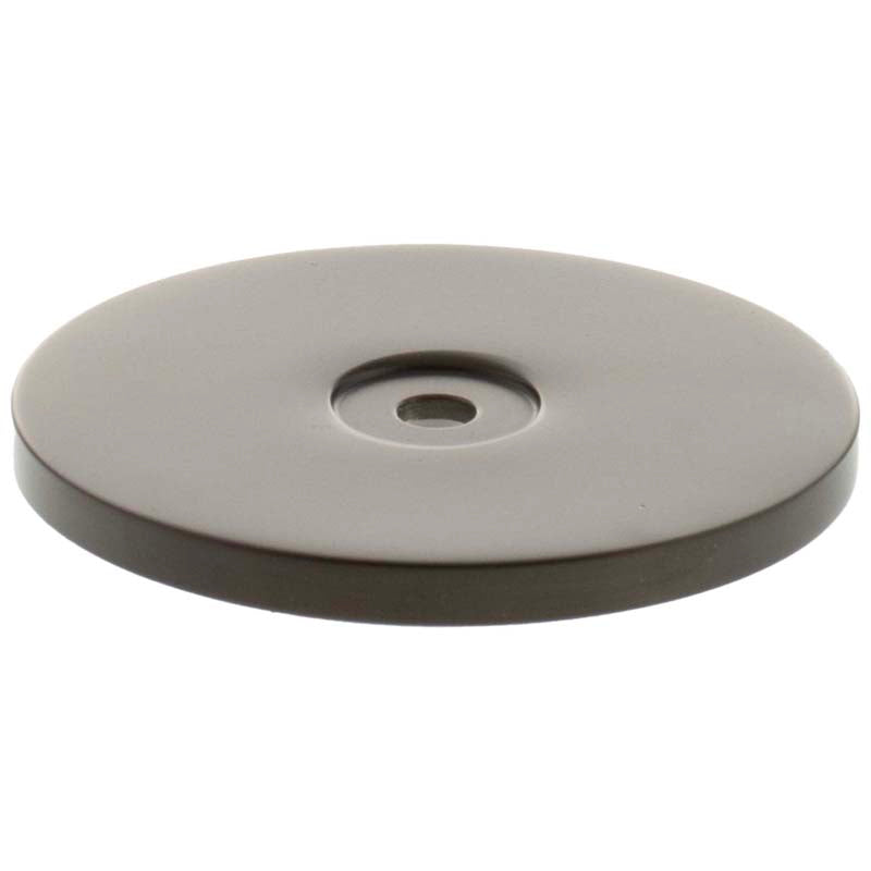 MILLHOUSE CABINET HANDLE BACKPLATE ROUND 50x4 BRS/DBZ by CHASE ATLANTIC