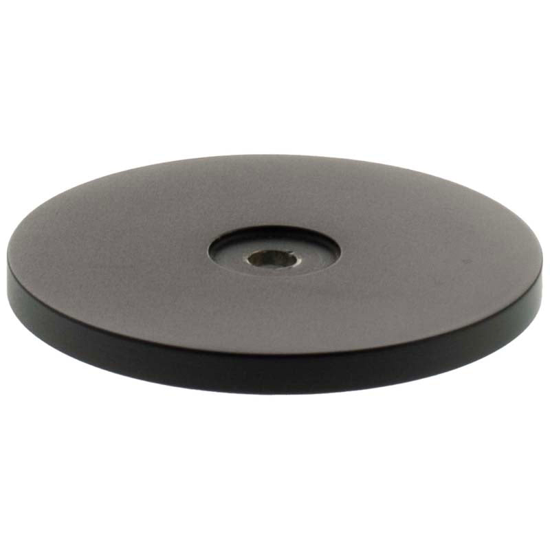 MILLHOUSE CABINET HANDLE BACKPLATE ROUND 50x4 BRS/MBK