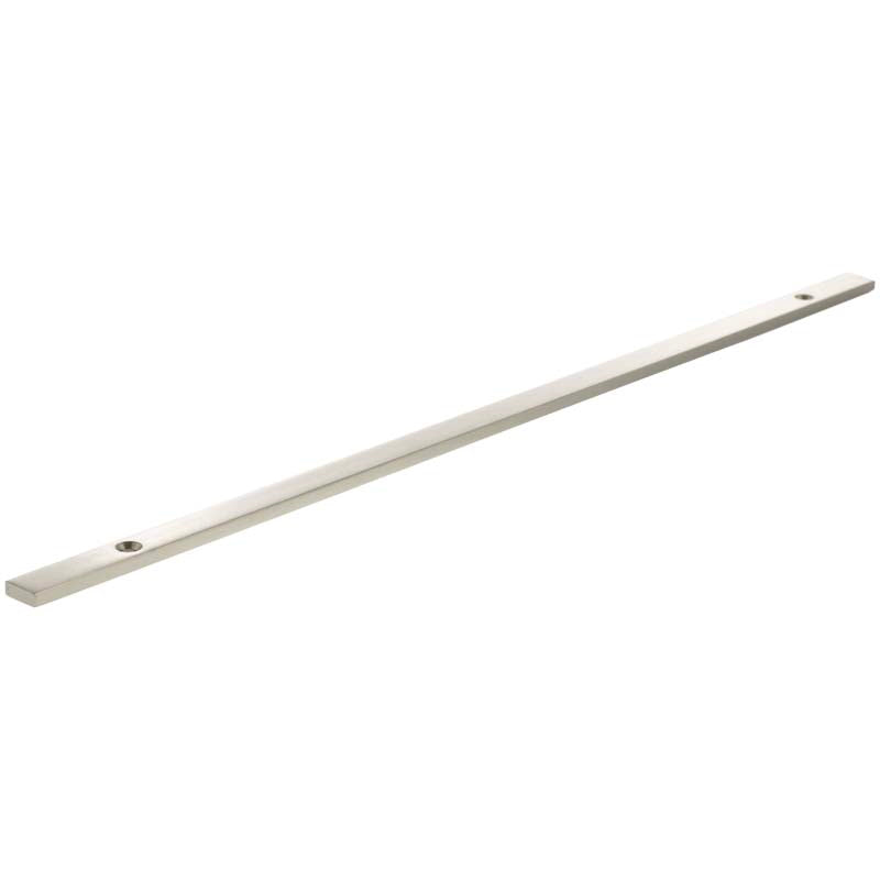 MILLHOUSE CABINET HANDLE BACKPLATE LONG NARROW 320HC BRS/SNP by CHASE ATLANTIC