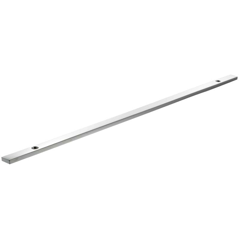 MILLHOUSE CABINET HANDLE BACKPLATE LONG NARROW 320HC BRS/PCP