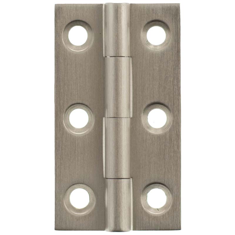 MILLHOUSE CABINET BUTT HINGE 50x28x2 BRS/SNP by CHASE ATLANTIC