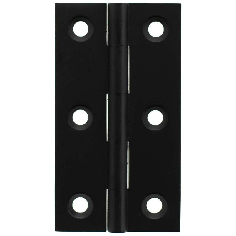MILLHOUSE CABINET BUTT HINGE 64x35x2 BRS/MBK