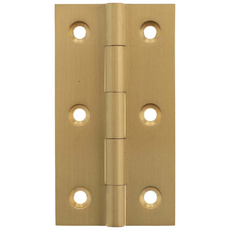 MILLHOUSE CABINET BUTT HINGE 75X41x2 BRS/SBR
