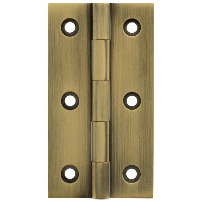 MILLHOUSE CABINET BUTT HINGE 75X41x2 BRS/ABR