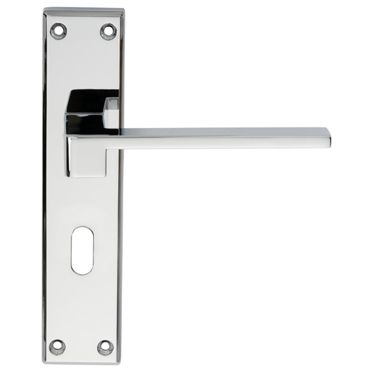 EQUI LEVER HANDLE LOCK 180x40 PCP SZM371CP by CARLISLE BRASS