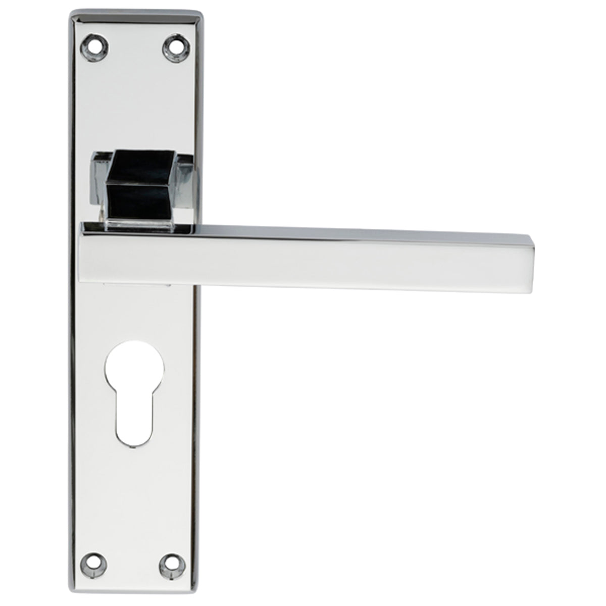STRATUS LEVER HANDLE EURO 180x40 PCP SZM241YCP by CARLISLE BRASS