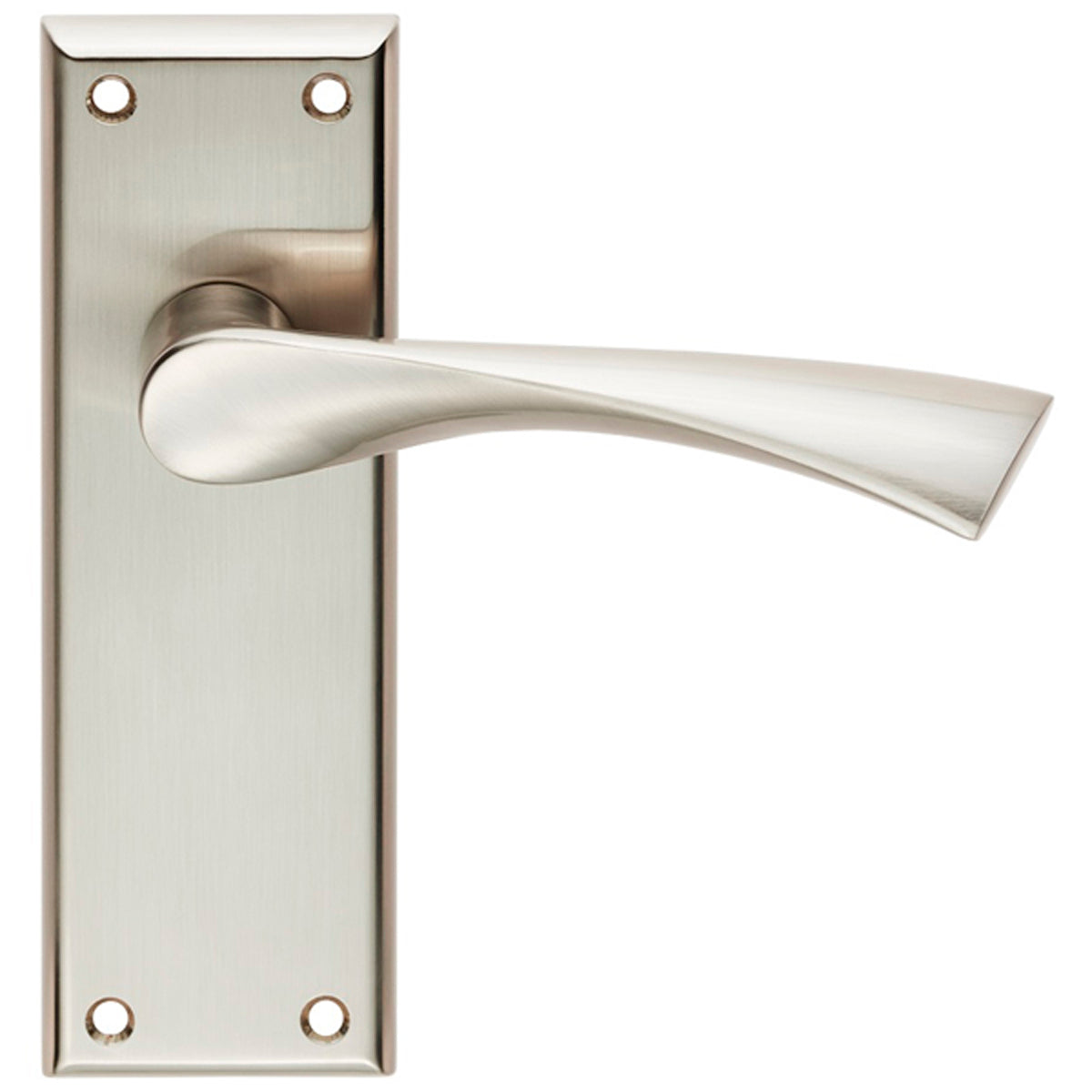 VENTI LEVER HANDLE LATCH 150x50 SNP SZR022SN by CARLISLE BRASS