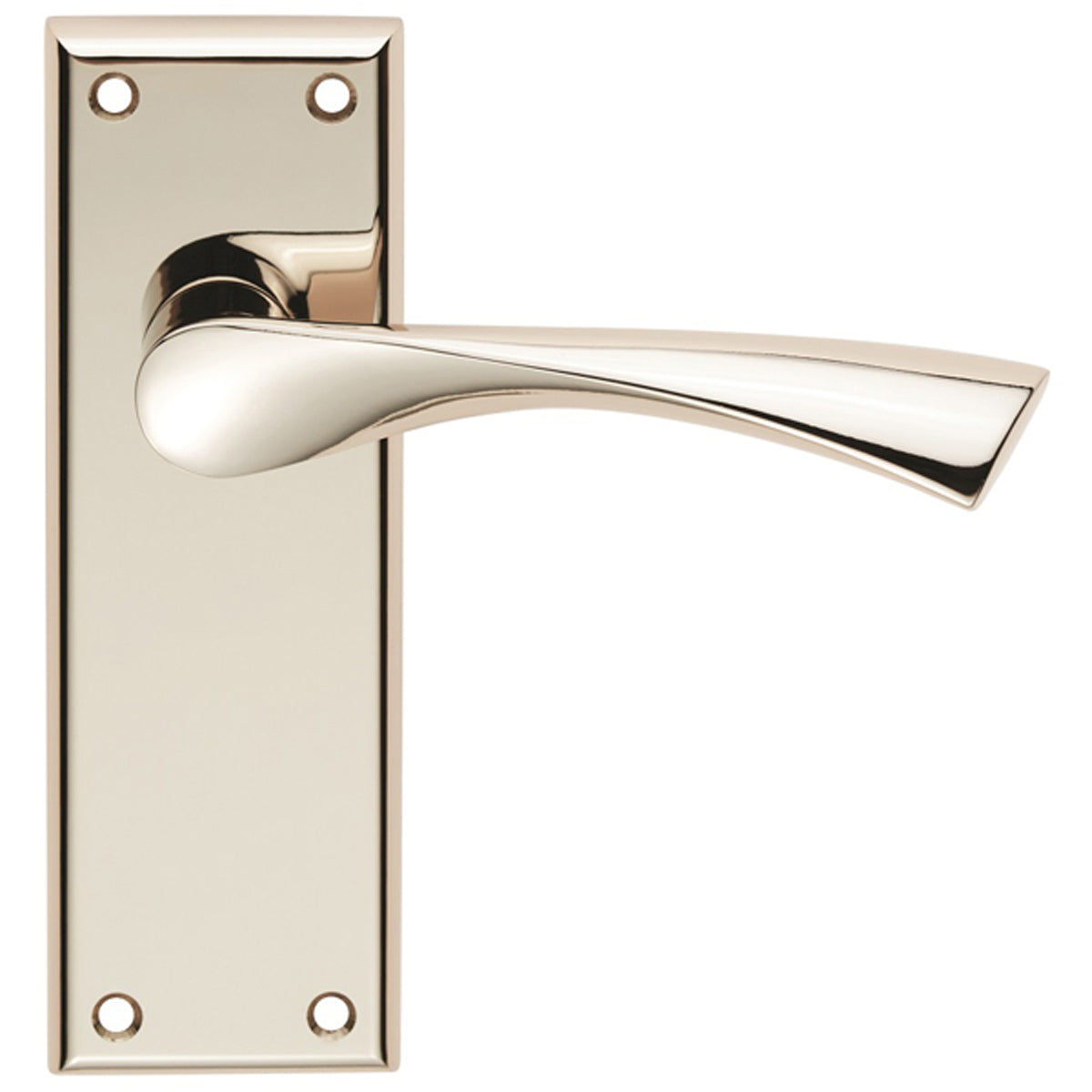 VENTI LEVER HANDLE LATCH 150x50 PNP SZR022PN by CARLISLE BRASS