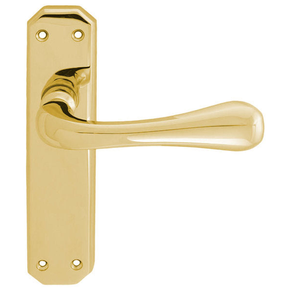EDEN LEVER HANDLE LATCH 180x40 PBR DL411 by CARLISLE BRASS