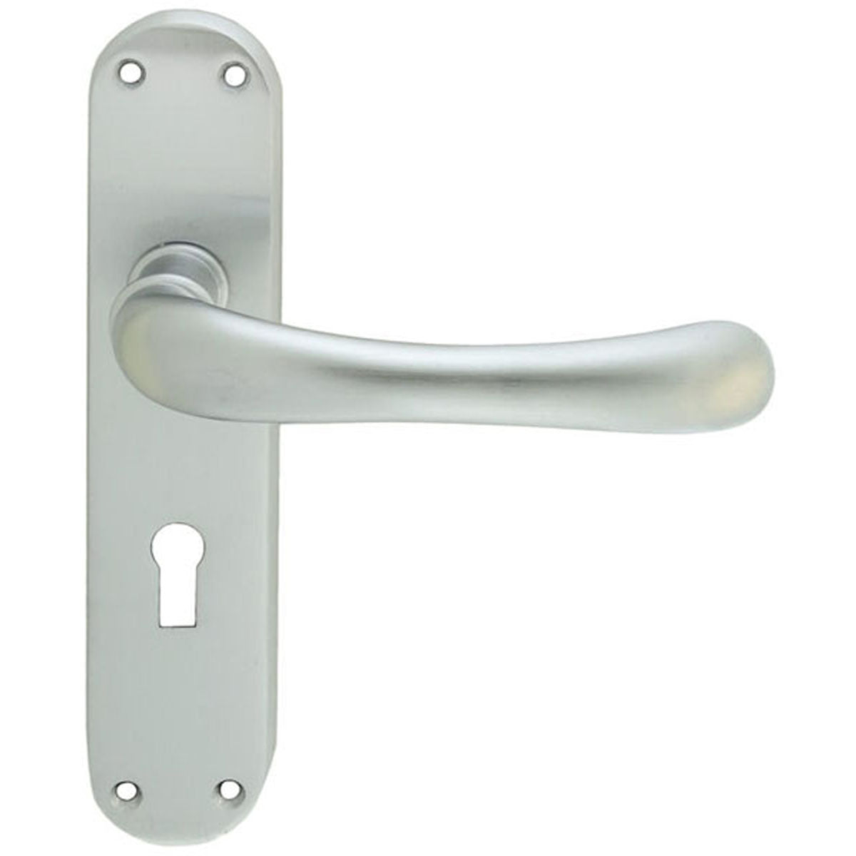 IBRA LEVER HANDLE LOCK 185x40 SCP EL11SC by CARLISLE BRASS