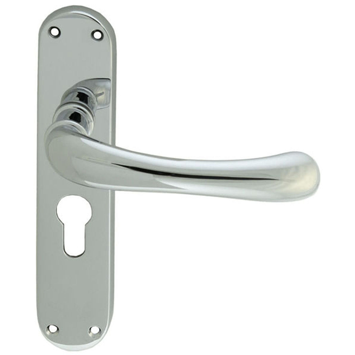 IBRA LEVER HANDLE EURO47.5 185x40 PCP EL11YCP by CARLISLE BRASS