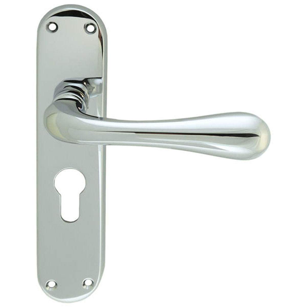 ASTRO LEVER HANDLE EURO47.5 185x40 PCP EL21YCP by CARLISLE BRASS